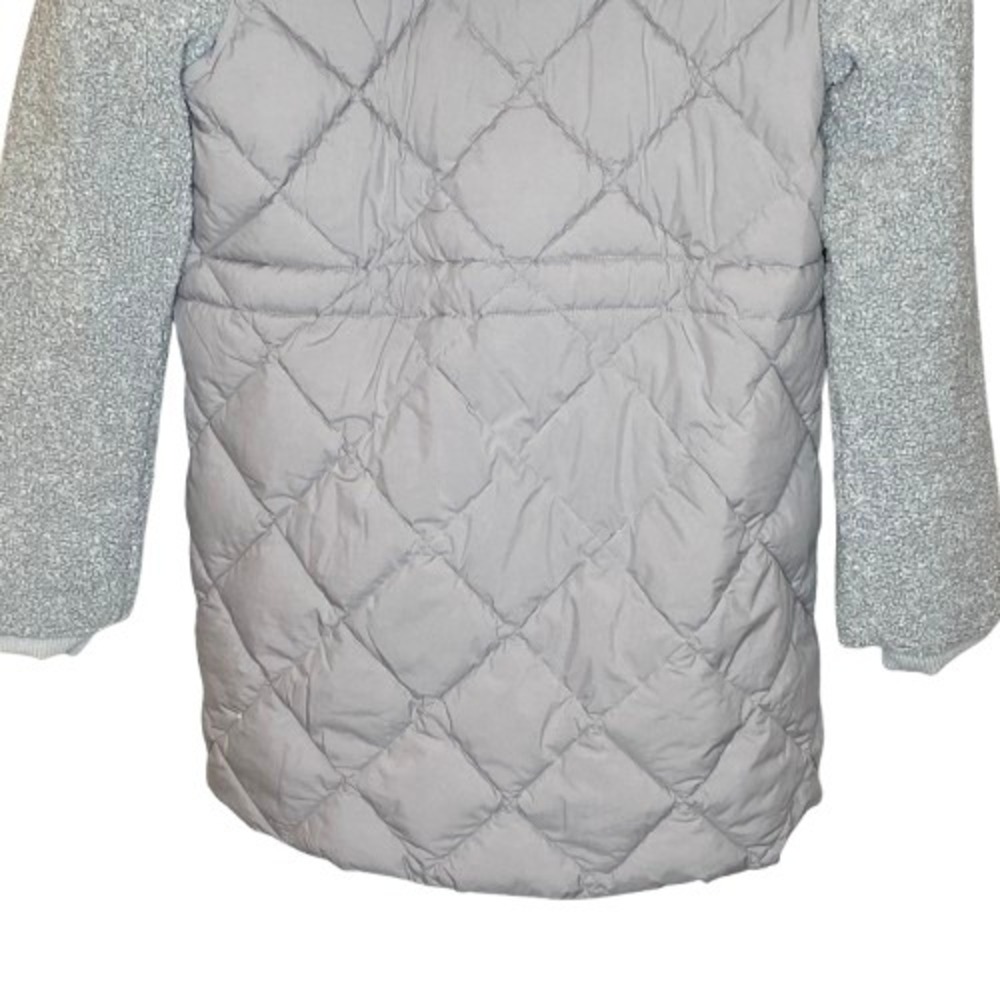 Koolaburra by UGG Womens Quilted Puffer Sherpa Hooded Coat Jacket Size S Gray - Picture 13 of 15
